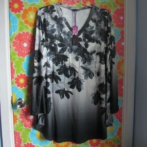 4x NWT Gray Black Tunic